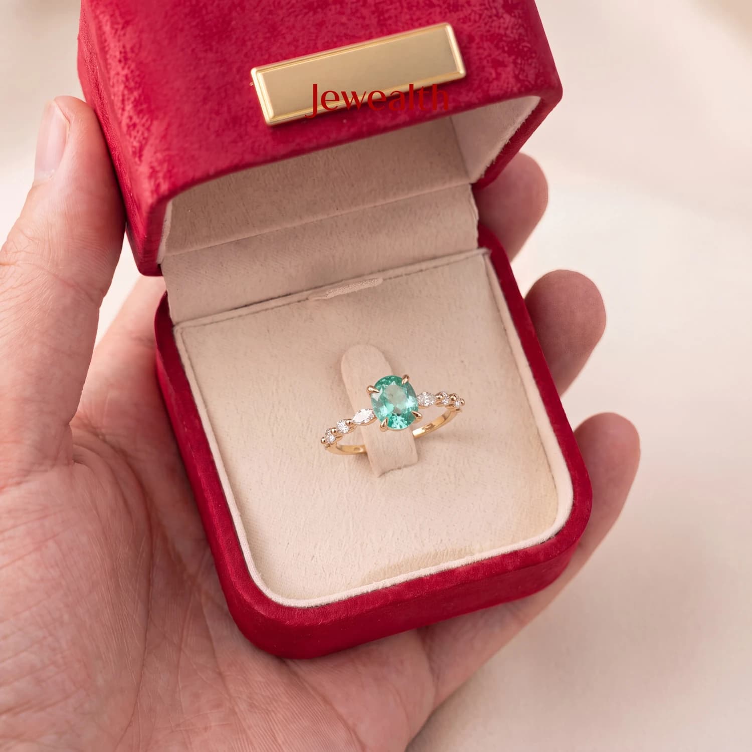 Nigeria Emerald ring 1
