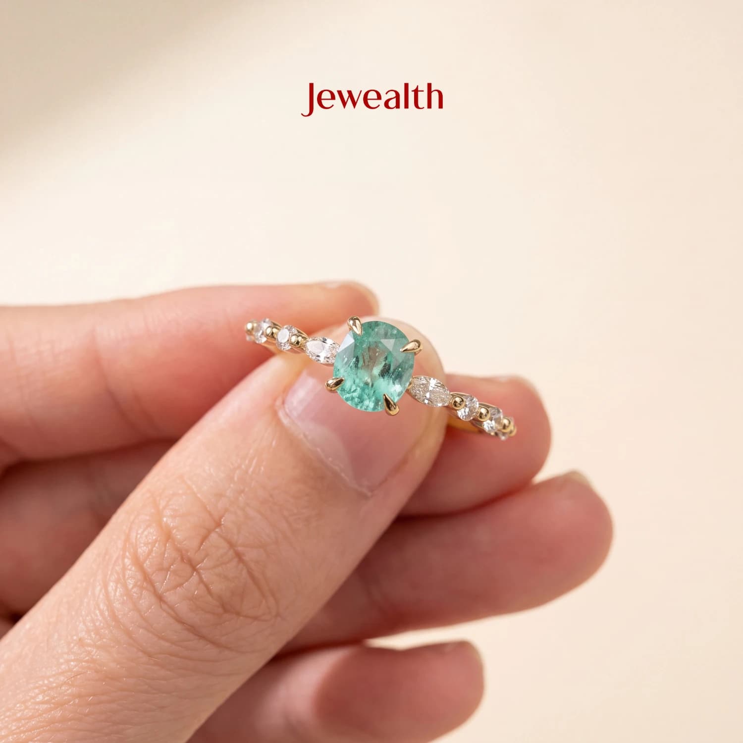 Nigeria Emerald ring 2